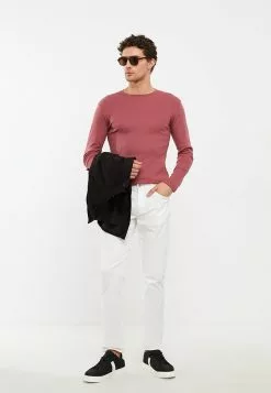 LC WAIKIKI Crew Neck Long Sleeve Basic Men's T-Shirt