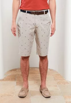 LC WAIKIKI Men's Standard Molded Belt Shorts -LC WAIKIKI popular shop lc waikiki 8956 7584036 3