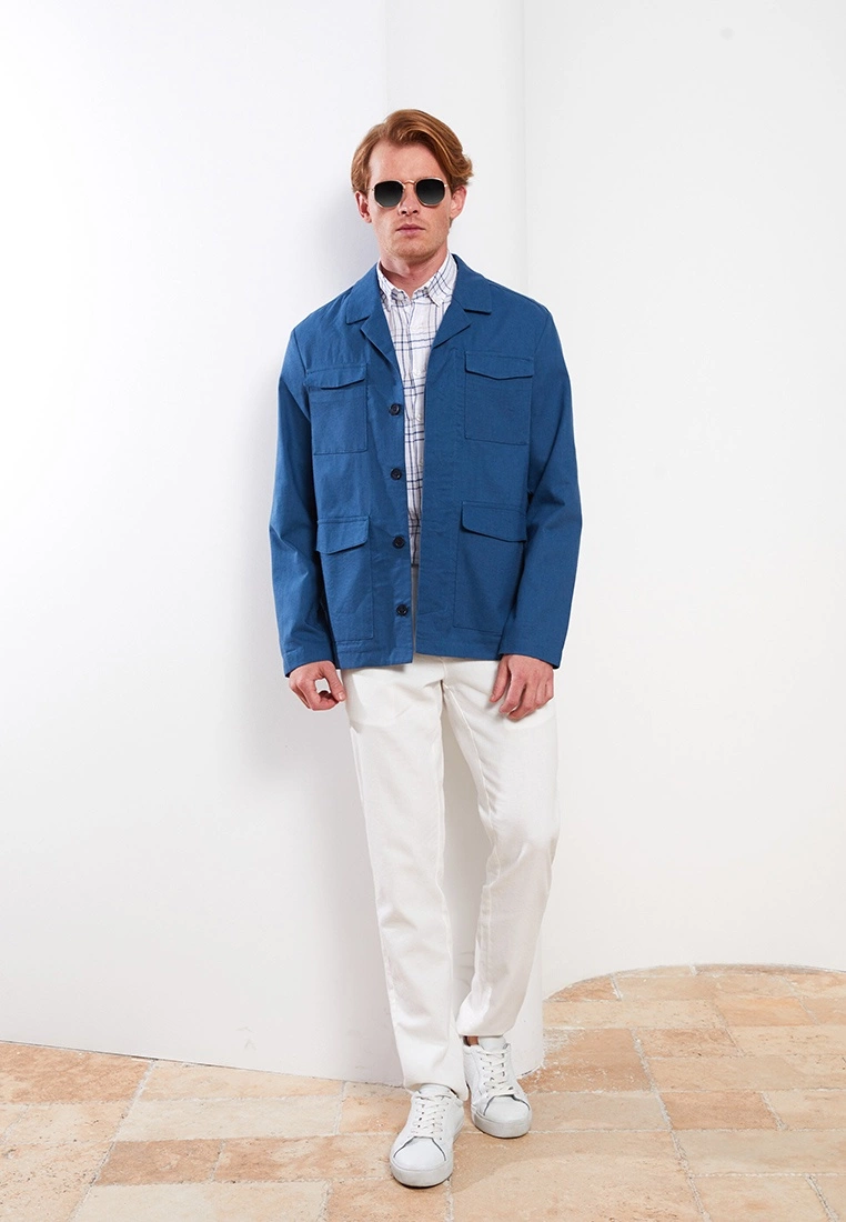 LC WAIKIKI Standard Fit Men's Blazer Jacket 5 LC WAIKIKI Standard Fit Men's Blazer Jacket - Image 3