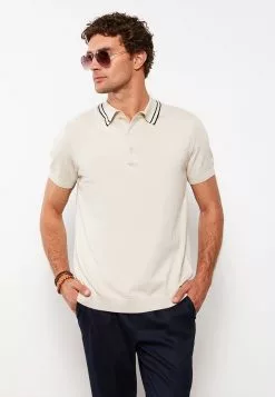 LC WAIKIKI Polo Collar Short Sleeve Men's Knitwear Sweater -LC WAIKIKI popular shop lc waikiki 8967 5884036 2