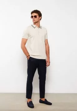 LC WAIKIKI Polo Collar Short Sleeve Men's Knitwear Sweater -LC WAIKIKI popular shop lc waikiki 8967 5884036 3