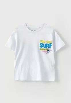 LC WAIKIKI Crew Neck Short Sleeve Printed Baby Boy T-Shirt