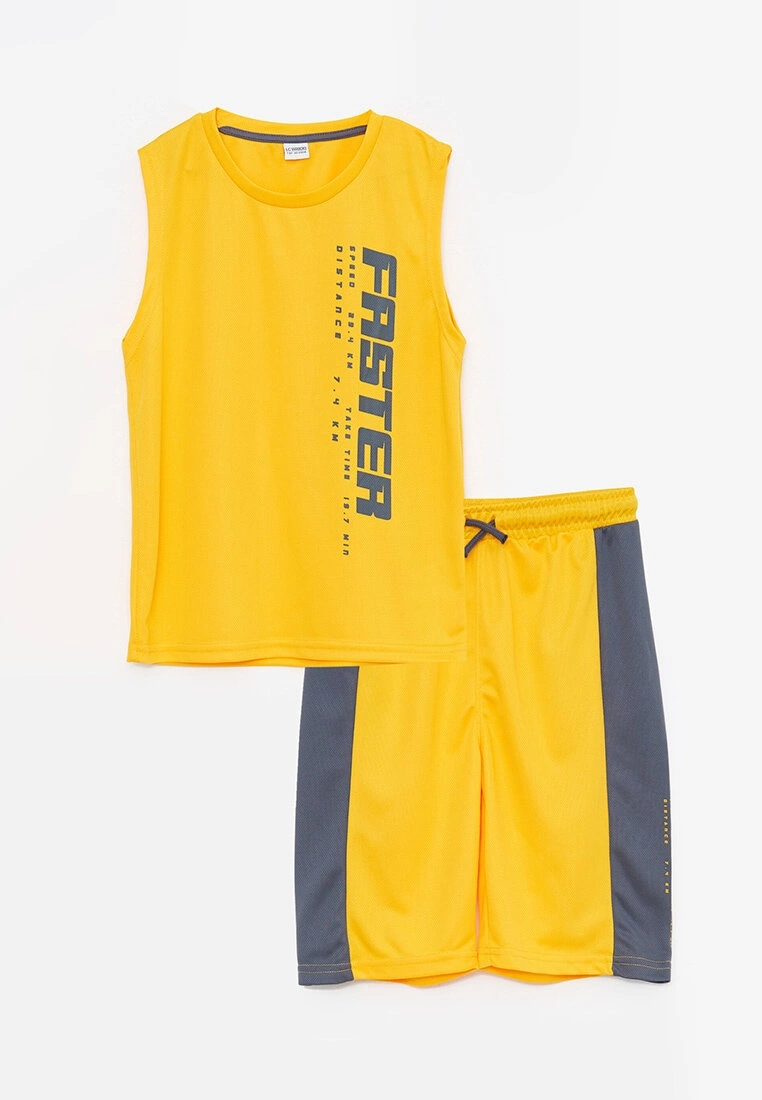 LC WAIKIKI Crew Neck Printed Boy Athlete And Roller 3 LC WAIKIKI Crew Neck Printed Boy Athlete And Roller