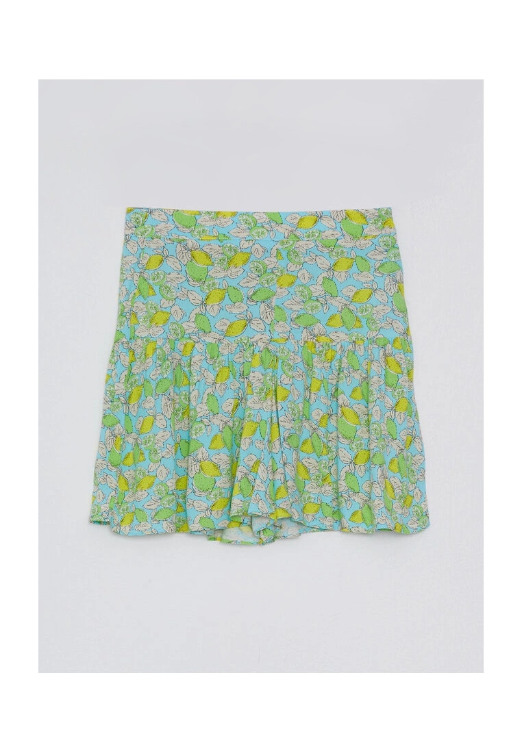 LC WAIKIKI Patterned Viscose Mini Skirt 7 LC WAIKIKI Patterned Viscose Mini Skirt - Image 5