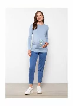 LC WAIKIKI Maternity Long Sleeves Cotton T-Shirt -LC WAIKIKI popular shop lc waikiki 9232 2288726 4
