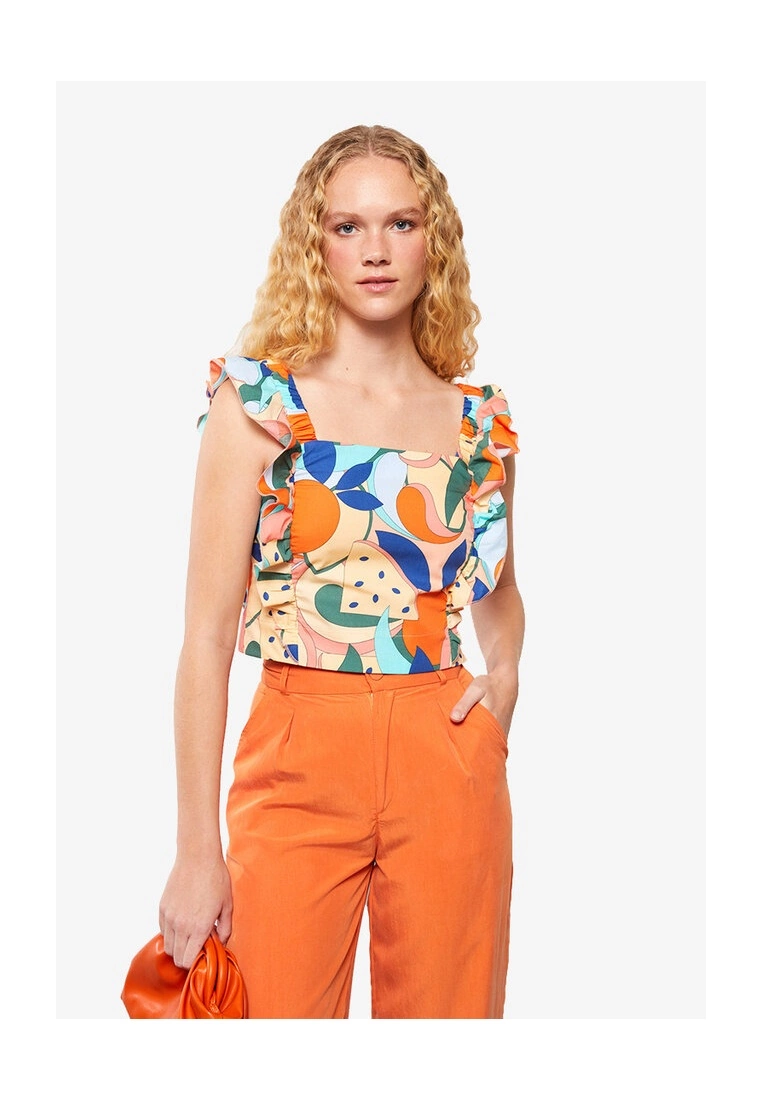 LC WAIKIKI Sleeveless Poplin Women's Top 3 LC WAIKIKI Sleeveless Poplin Women's Top