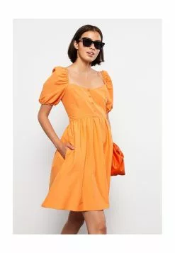 LC WAIKIKI Balloon Sleeve Poplin Mini Dress 12 LC WAIKIKI Balloon Sleeve Poplin Mini Dress -LC WAIKIKI popular shop lc waikiki 9249 9416726 4