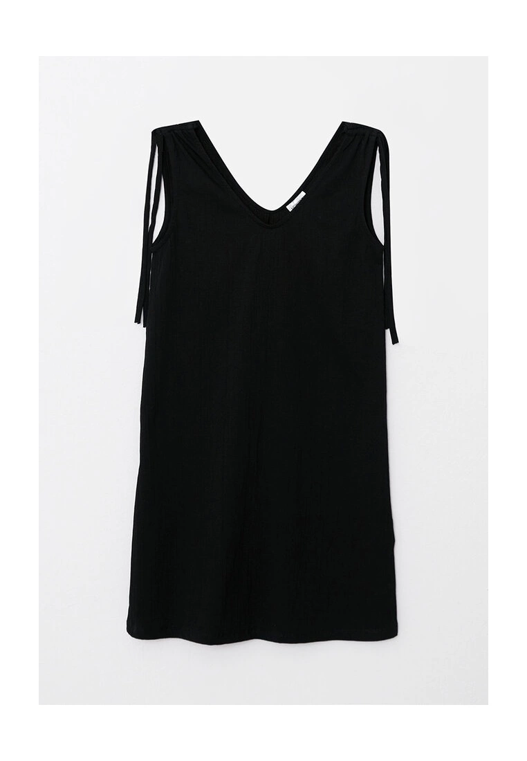 LC WAIKIKI V-Neck Sleeveless Beach Dress 8 LC WAIKIKI V-Neck Sleeveless Beach Dress - Image 6