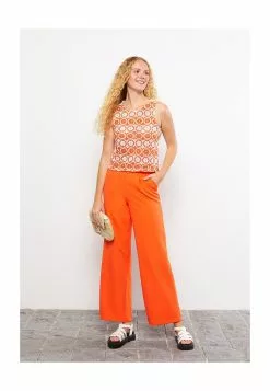 LC WAIKIKI Sleeveless Crochet Women's Top -LC WAIKIKI popular shop lc waikiki 9274 2916726 5