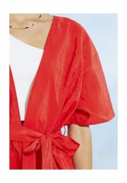 LC WAIKIKI Shawl Collar Poplin Women's Kimono -LC WAIKIKI popular shop lc waikiki 9282 0178726 3