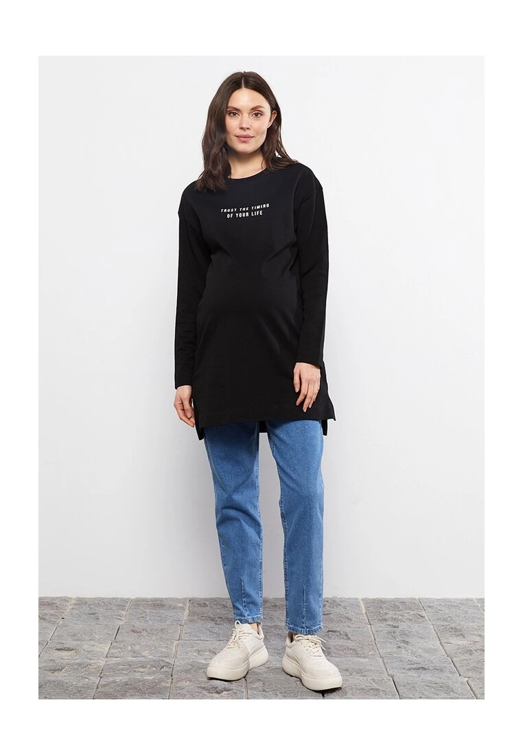 LC WAIKIKI Maternity Letter Long Sleeve Tee 6 LC WAIKIKI Maternity Letter Long Sleeve Tee - Image 4