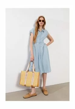 LC WAIKIKI Women's Denim Shirt Dress -LC WAIKIKI popular shop lc waikiki 9295 9016726 5