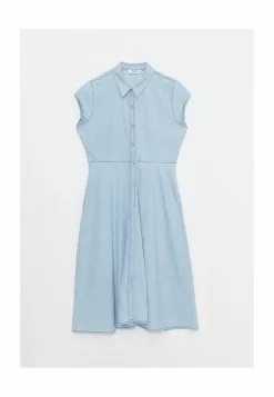 LC WAIKIKI Women's Denim Shirt Dress -LC WAIKIKI popular shop lc waikiki 9295 9016726 6