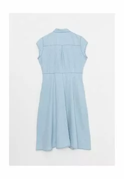 LC WAIKIKI Women's Denim Shirt Dress -LC WAIKIKI popular shop lc waikiki 9295 9016726 7