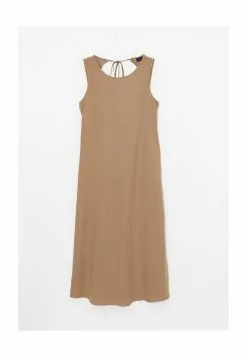 LC WAIKIKI Tie Back Midi Dress -LC WAIKIKI popular shop lc waikiki 9296 5116726 6