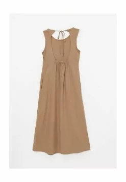 LC WAIKIKI Tie Back Midi Dress -LC WAIKIKI popular shop lc waikiki 9296 5116726 7