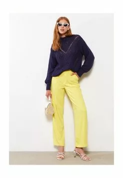 LC WAIKIKI High Waist Standard Fit Women's Trousers -LC WAIKIKI popular shop lc waikiki 9300 2016726 4