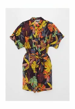 LC WAIKIKI Shirt Collar Patterned Overalls -LC WAIKIKI popular shop lc waikiki 9309 4426726 6