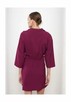 LC WAIKIKI Tie Front Shirt Dress -LC WAIKIKI popular shop lc waikiki 9312 5416726 2