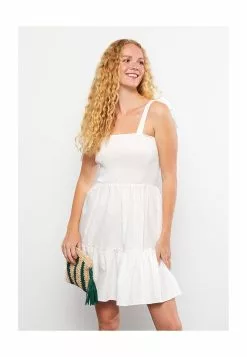 LC WAIKIKI Sleeveless Poplin Mini Dress -LC WAIKIKI popular shop lc waikiki 9313 0516726 4