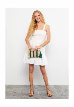 LC WAIKIKI Sleeveless Poplin Mini Dress -LC WAIKIKI popular shop lc waikiki 9313 0516726 5