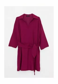 LC WAIKIKI Tie Front Shirt Dress -LC WAIKIKI popular shop lc waikiki 9313 5416726 6