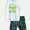 LC WAIKIKI Crew Neck Printed Boy Swimming Suit -LC WAIKIKI popular shop lc waikiki 9358 1913036 1
