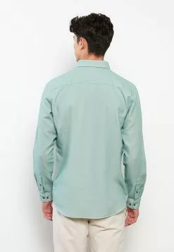 LC WAIKIKI Slim Fit Long Sleeve Men Shirt -LC WAIKIKI popular shop lc waikiki 9456 6777236 5