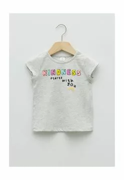 LC WAIKIKI Crew Neck Short Sleeve Printed Baby Girl T-Shirt 2 Pieces -LC WAIKIKI popular shop lc waikiki 9565 2061216 4