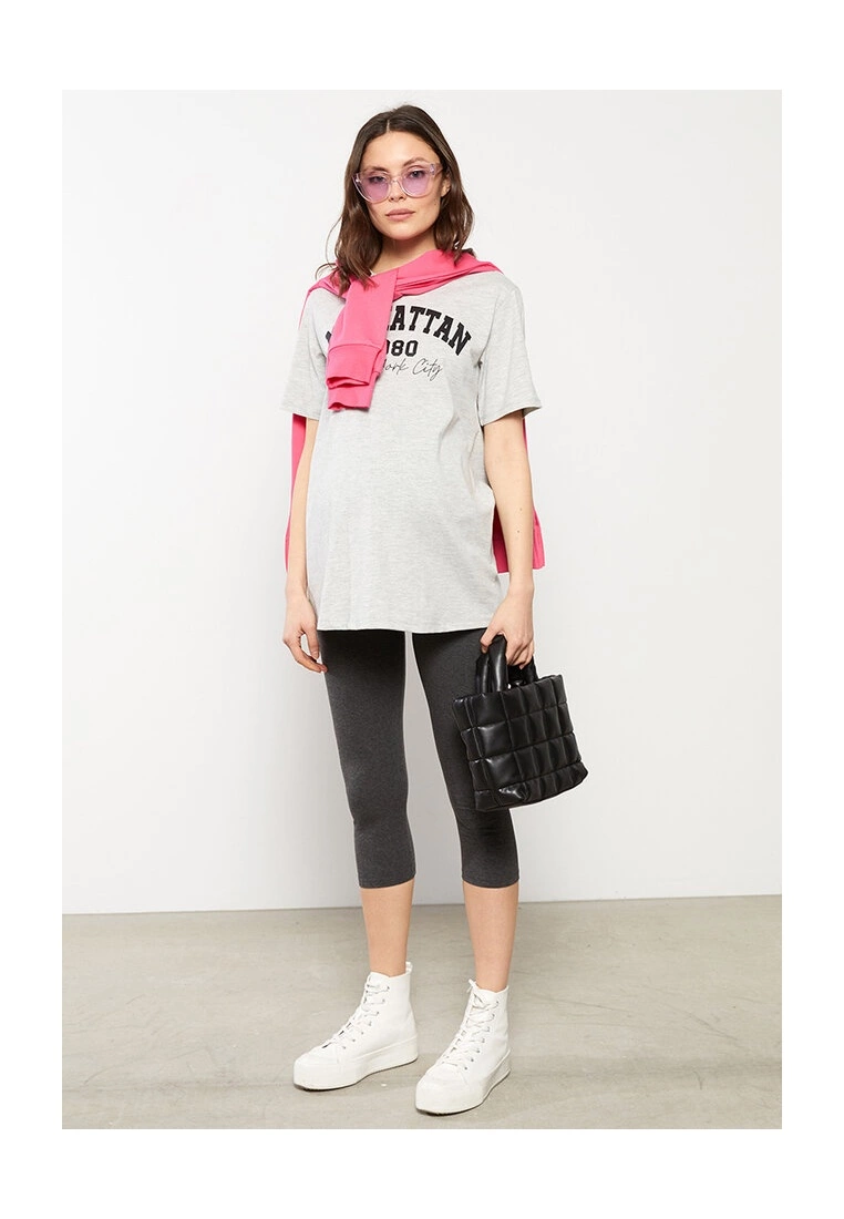 LC WAIKIKI Pregnant Tights With Tummy Panel Cotton 6 LC WAIKIKI Pregnant Tights With Tummy Panel Cotton - Image 4