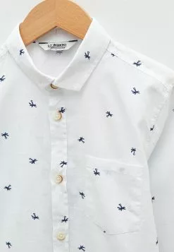 LC WAIKIKI Patterned Long Sleeve Poplin Boy's Shirt -LC WAIKIKI popular shop lc waikiki 9585 3587236 3