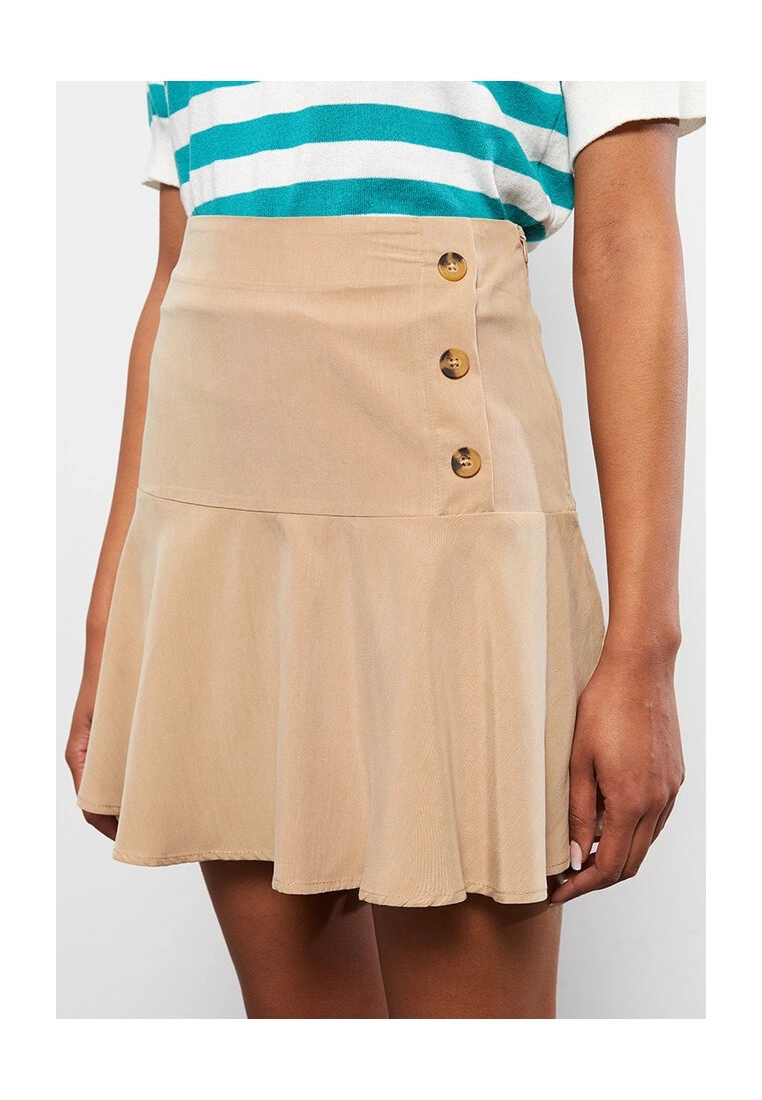 LC WAIKIKI Zippered Waist Gabardine Skirt 5 LC WAIKIKI Zippered Waist Gabardine Skirt - Image 3