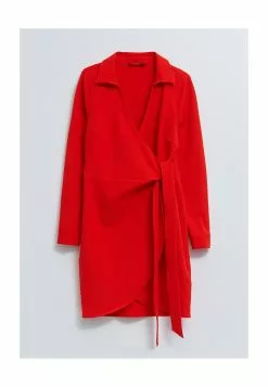 LC WAIKIKI Double Breasted Collar Women Dress -LC WAIKIKI popular shop lc waikiki 9599 4713716 5