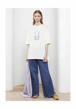 LC WAIKIKI Printed Short Sleeve Women Tunic -LC WAIKIKI popular shop lc waikiki 9600 7813716 3