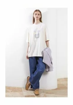 LC WAIKIKI Printed Short Sleeve Women Tunic -LC WAIKIKI popular shop lc waikiki 9601 7813716 4