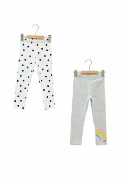 LC WAIKIKI Elastic Waist Baby Girl Tights 2 Pieces