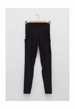 LC WAIKIKI Elastic Waist Straight Leggings -LC WAIKIKI popular shop lc waikiki 9617 3665716 5