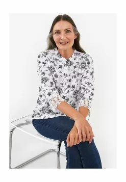 LC WAIKIKI Women's Long Sleeve Cotton Shirt With Loose Collar Pattern