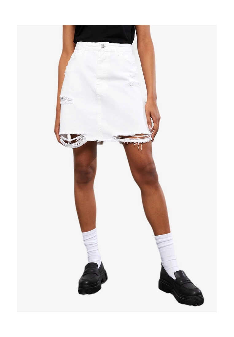 LC WAIKIKI Straight Fit Rodeo Jean Skirt 3 LC WAIKIKI Straight Fit Rodeo Jean Skirt