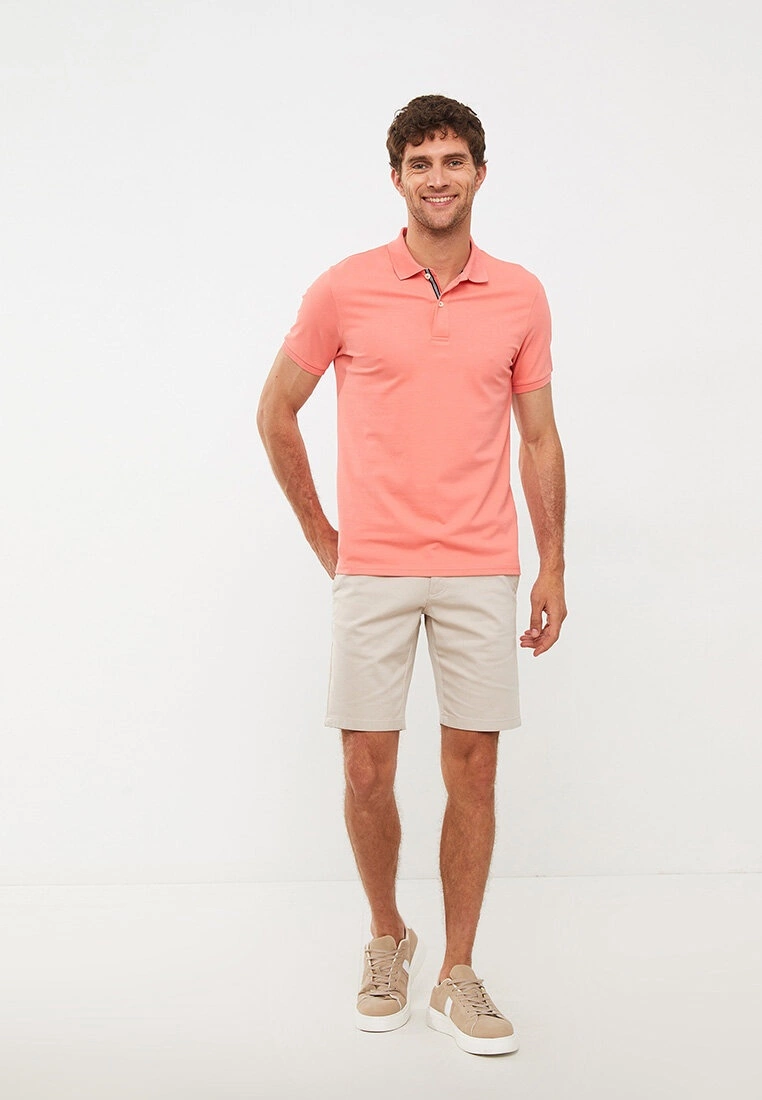 LC WAIKIKI Polo Neck Short Sleeve Men's T-Shirt 4 LC WAIKIKI Polo Neck Short Sleeve Men's T-Shirt - Image 2