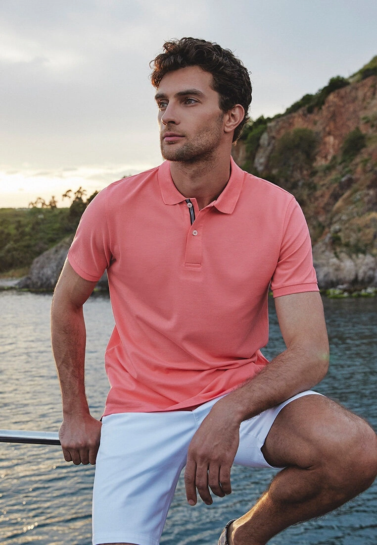 LC WAIKIKI Polo Neck Short Sleeve Men's T-Shirt 5 LC WAIKIKI Polo Neck Short Sleeve Men's T-Shirt - Image 3