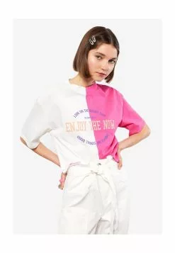 LC WAIKIKI Color Block Short Sleeves Cotton T-Shirt