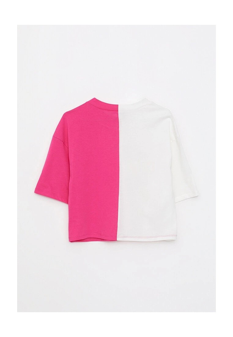 LC WAIKIKI Color Block Short Sleeves Cotton T-Shirt 8 LC WAIKIKI Color Block Short Sleeves Cotton T-Shirt - Image 6