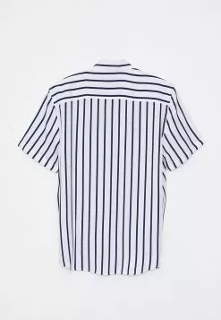 LC WAIKIKI Regular Fit Short Sleeve Striped Viscose Men's Shirt -LC WAIKIKI popular shop lc waikiki 9809 8794236 8